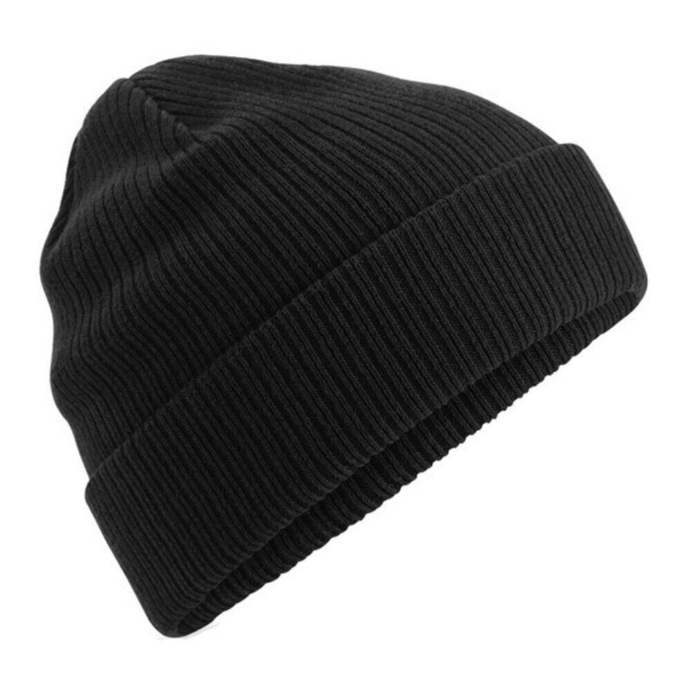 Beechfield Cotton Beanie / Black